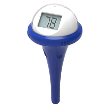 GAME Floating Digital Pool Thermometer with LCD Screen, Blue